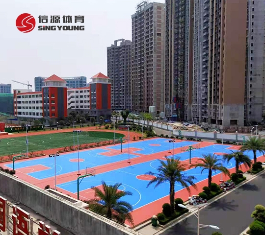 硅pu篮球场材料专业厂家